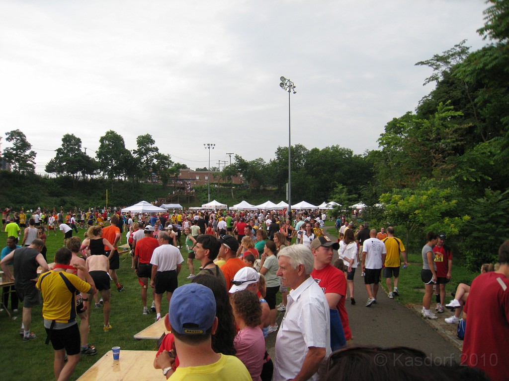 Solstice 10K 2010-06 0245.jpg - The 2010 running of the Northville Michigan Solstice 10K race. Six miles of heat, humidity and hills.